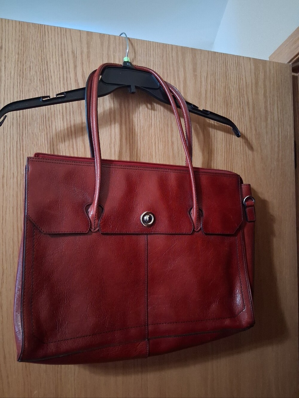 vintage Pelle Studio "SPEED-SCAN" Checkpoint Friendly Laptop Briefcase
